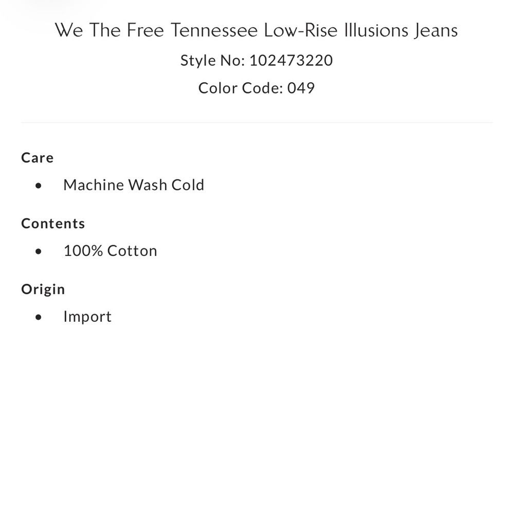 Free People We the Free Tennessee Illusions Low Rise Jeans Floral Canvas - Picture 8 of 9